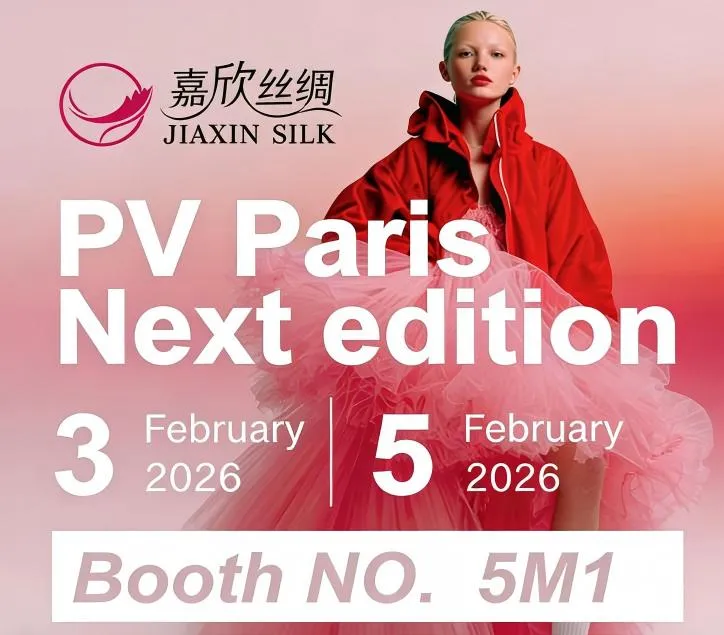 ZHEJIANG JIAXIN SILK la PV Paris: Explorați țesături inovatoare la standul 5M1